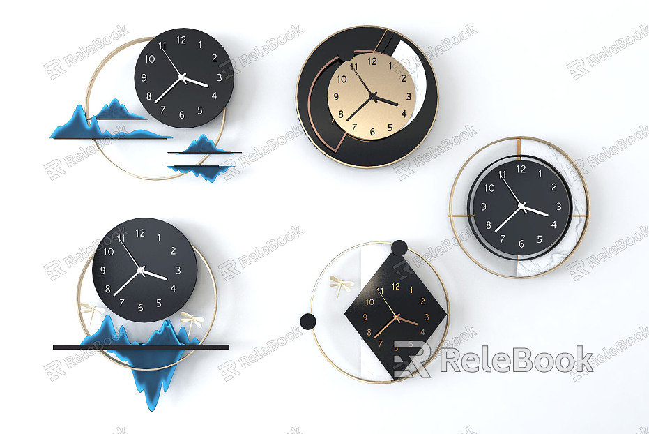 Light Luxury Clock and Watch model