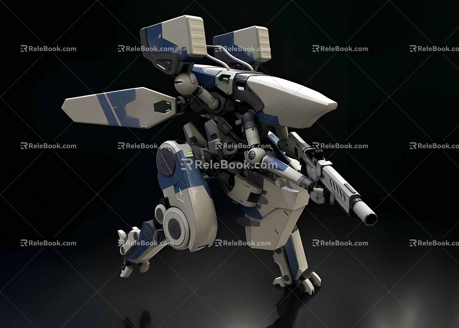 Science Fiction Robot Technology Science Fiction Mechanical Robot Intelligent Robot Mecha War Armor Game Movie Future 3d model