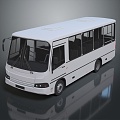 School Bus Modern Bus 3d model