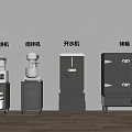 Commercial Kitchen Equipment Set Featuring Pancake Maker Mixer Water Boiler And Oven