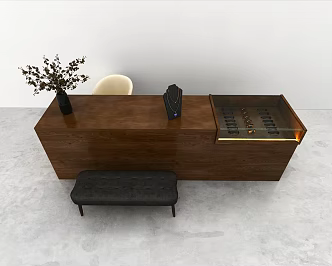 Display cabinet 3d model