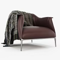 Single sofa 3d model