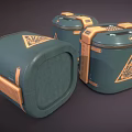 Science Fiction Explosives Science Fiction Explosives Explosive Box Explosives Dangerous Goods Contraband Biochemical Weapons Science Fiction Weapons Low Face Number Low Model Simple Model Video Level 3d model