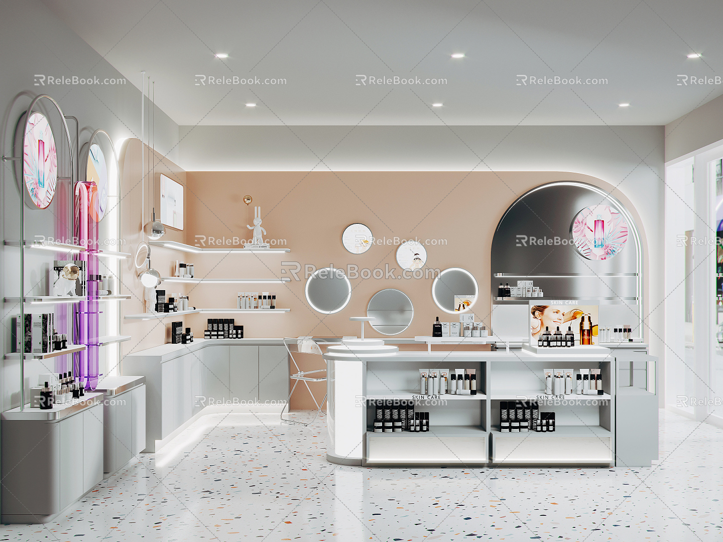 Modern Cosmetics Store Cosmetics Store 3d model