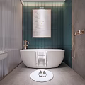 Elegant Beauty Salon Interior With Treatment Bed Teal Linens And Wall Decor