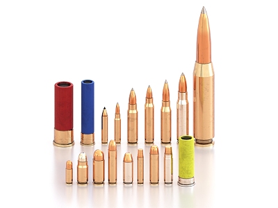 Bullets Ammunition 3d model