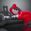 Red Stayer Cable Cutter With Ergonomic Handle And Heavy Duty Construction 3d model
