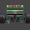 Green Formula Race Car Featuring Castrol Logo 7H Number And Pirelli Tires