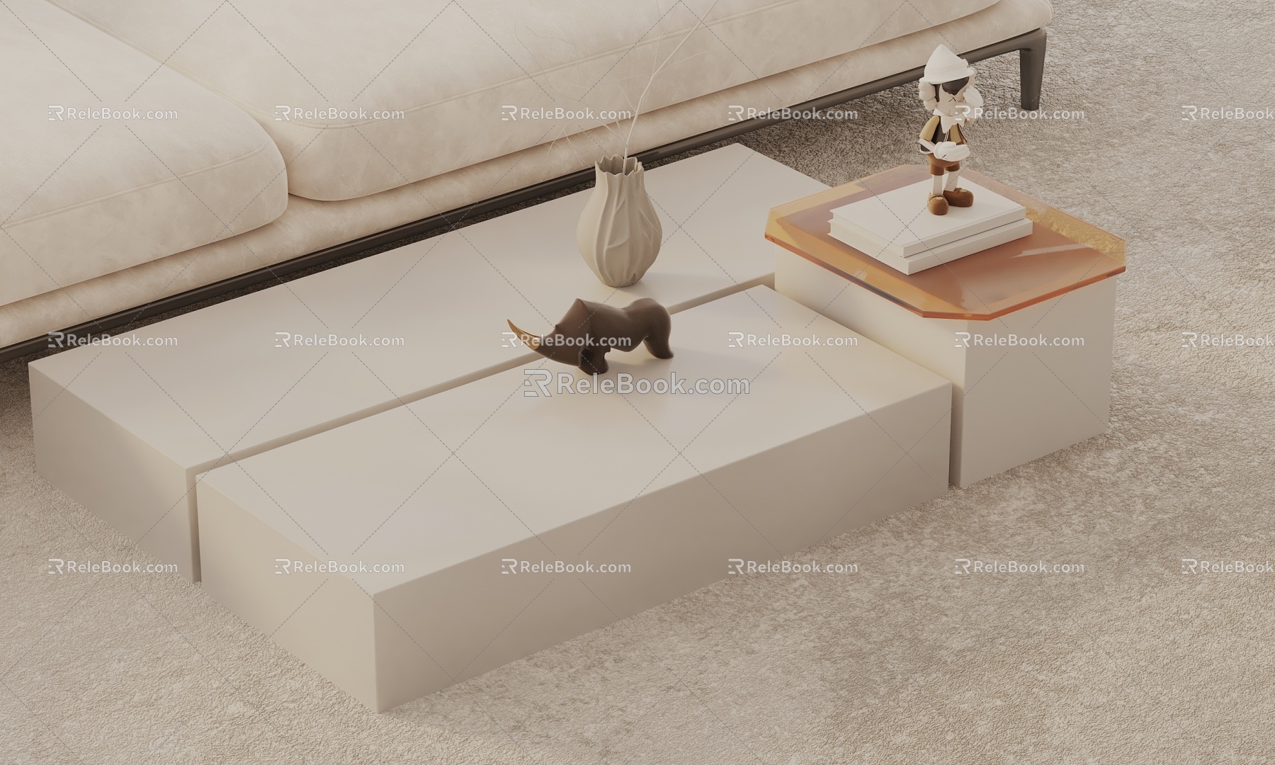 Coffee table 3d model