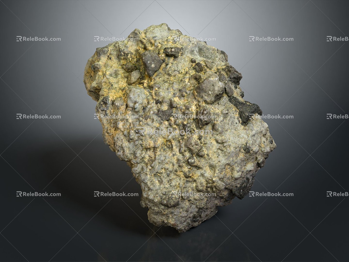 Stone Rock Stone Stone Appreciation Stone Strange Stone Ore Realistic 3d model