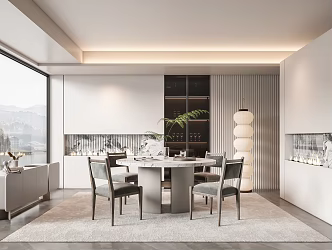 Modern Restaurant 3d model
