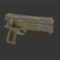 pistol semi-automatic pistol automatic pistol modern weapon hot weapon hot weapon gun military 3d model