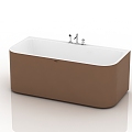 Bathtub Bathroom Ware 3d model