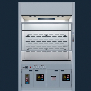 Modern ventilation cabinet 3d model