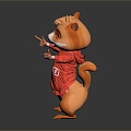 Squirrel Cartoon Squirrel Animation Squirrel Animation Squirrel Cartoon Characters Cartoon Animals Cartoon Small Animals 3d model