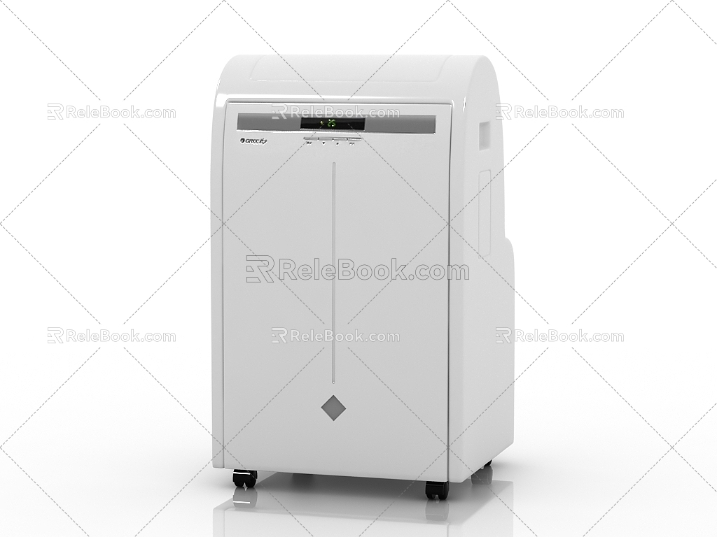 Modern washing machine 3d model