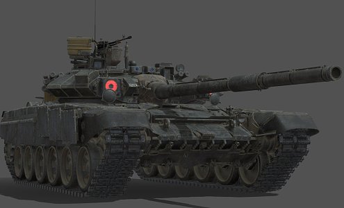 T90A Tank 3d model