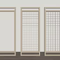 New Chinese Partition Screen 3d model