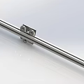 Stainless Steel Rod With Metal Connector And Smooth Surface For Mechanical Applications