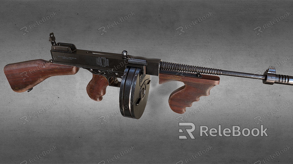 Thomson submachine gun model