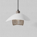 Modern small chandelier 3d model