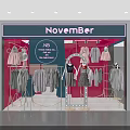 NovemBer Clothing Store With New Arrivals Limited Edition Apparel And Mannequin