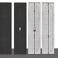CCD Miloti Modern Hotel Screen Partition Combination 3d model