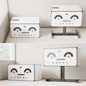 modern sound 3d model