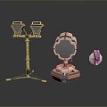 Multi Unit Industrial Equipment With Stand Structure Round Base And Control Monitoring Tools