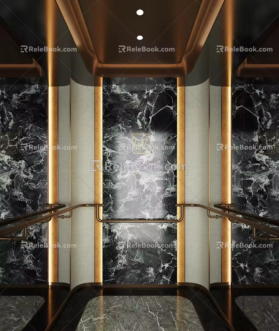 Elevator Car Elevator 3d model