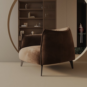 modern leisure chair 3d model