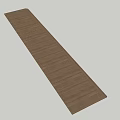 Natural Wood Grain Wooden Floor Planks With Smooth Surface And Long Design