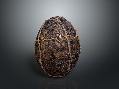 Dinosaur egg nest dinosaur young dragon egg dinosaur hatching environment building 3d model