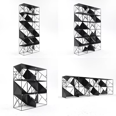 Modern Storage Rack Cabinet Rack 3d model