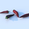 Pepper Vegetables and Fruits 3d model