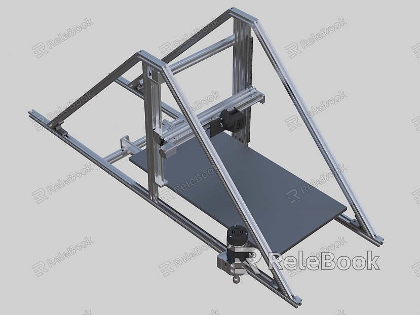 3D printing and CNC machine tools model