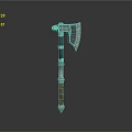 Tomahawk Axe Wooden Axe Handle Axe Mountain Axe Chopping Wood Axe Chopping Wood Axe Magic Axe 3d model