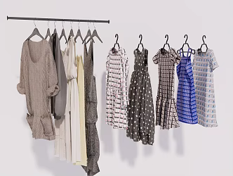 Modern Clothes Clothing 3d model
