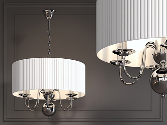 Modern chandelier 3d model