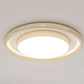 Modern Ceiling Lights With Different Shapes Square And Round Ceiling Mounted Design 3d model
