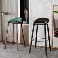 Wind bar stool combination 3d model