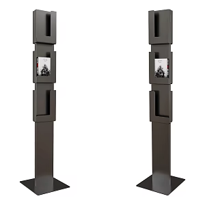 Three-dimensional bookshelf 18 3d model