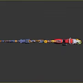 Colorful Toy Weapons Collection Featuring Various Types And Designs On