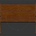 Elegant Traditional Solid Wood Bench With Armrests And Carved Leg Design Details