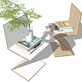 Modern Side Table Side Table 3d model