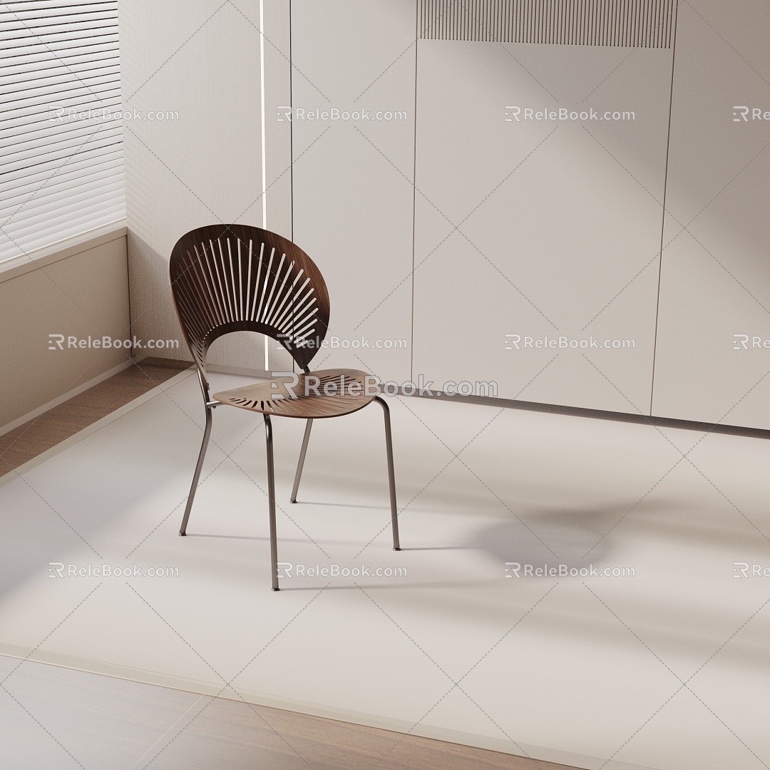 Modern Dining Chair 3d model