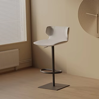 Modern Bar Chair 3d model