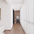 Warm Wood Tone Open Plan Living And Dining Room Interior Design With Comfortable Soft Furnishings