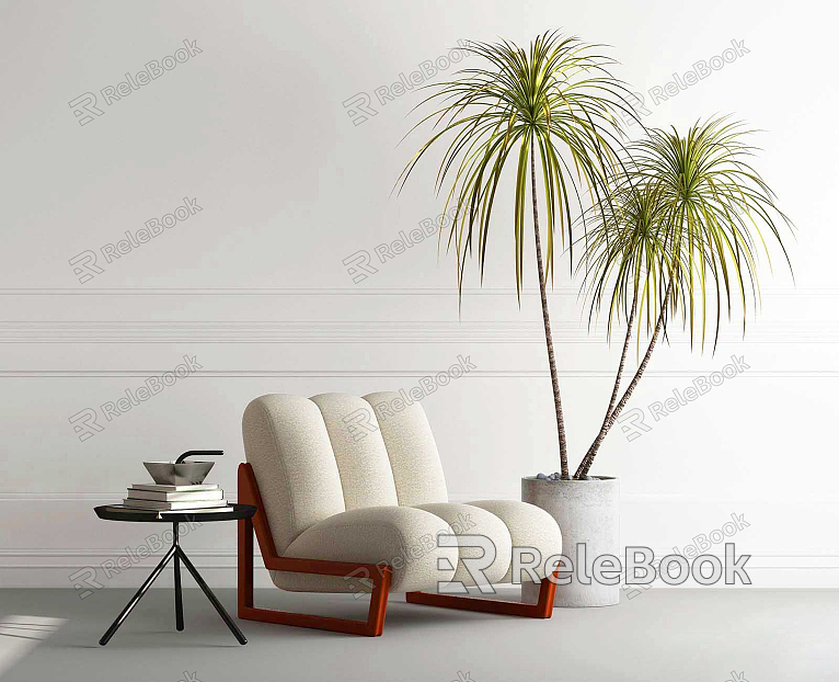 Modern Single Sofa Leisure Chair model