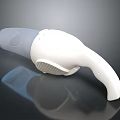 Modern Handheld Vacuum Cleaner With Ergonomic Handle And Transparent Dust Cup